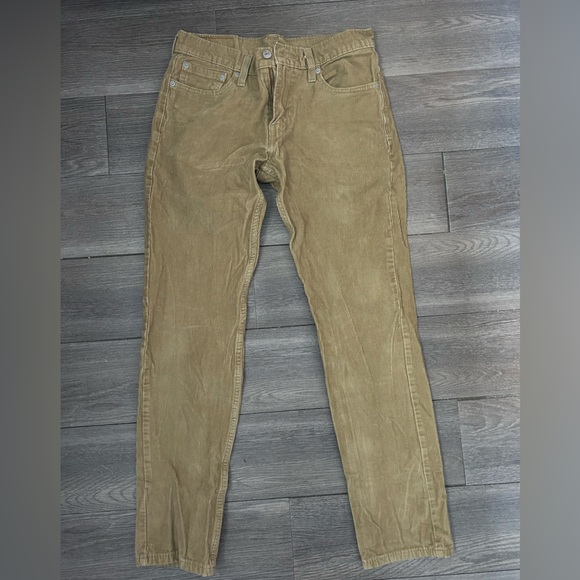 Levi’s 511 Corduroy Pants Men’s 30X32 brown white tag - Picture 3 of 4